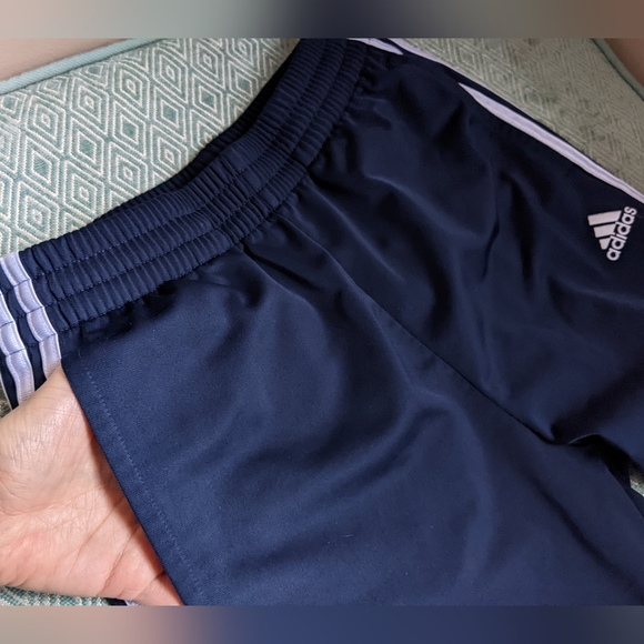 Adidas Navy Track Pants - Picture 3 of 9